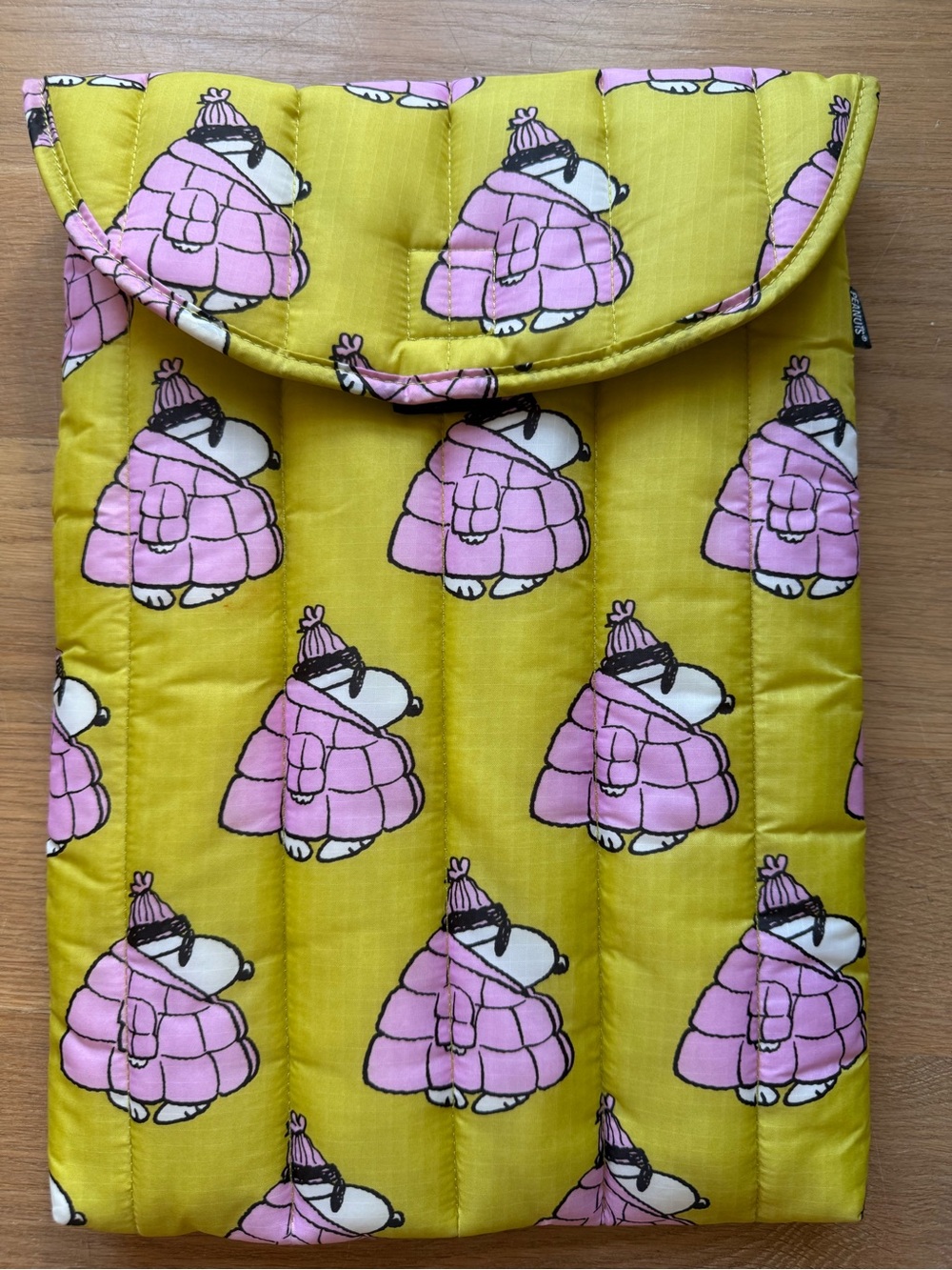 BAGGU x Peanuts Puffy Laptop Sleeve